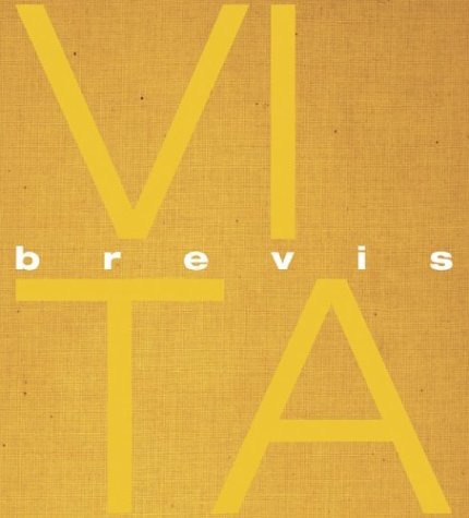 9783882438161: Vita Brevis 1998/2003 Medvedow Meehan /anglais: history, landscape, and art 1998-2003