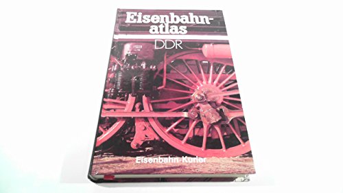 9783882551105: Eisenbahn-atlas DDR