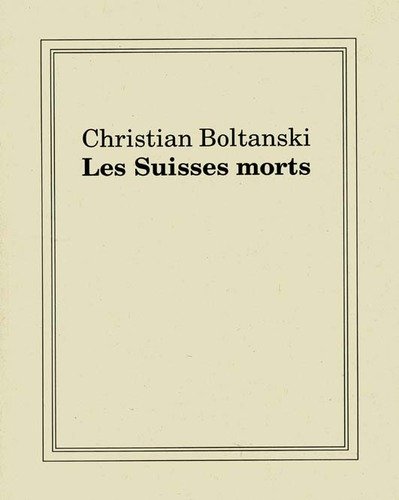 Stock image for Christian Boltanski: Memento mori und Schattenspiel. Dt./Engl. for sale by medimops