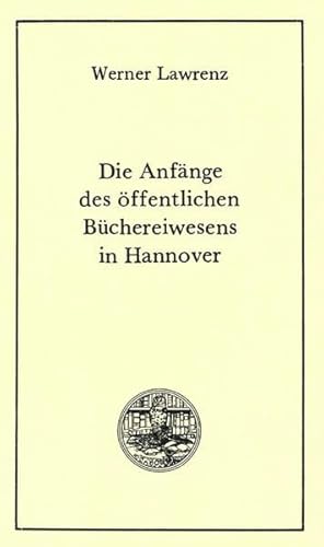 Die Anfänge des öffentlichen Büchereiwesens in Hannover