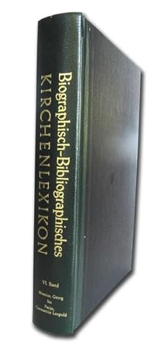 Beispielbild fr Biographisch-Bibliographisches Kirchenlexikon. Band VI zum Verkauf von Verlag Traugott Bautz GmbH