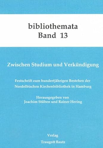 Zwischen Studium und Verkündigung. Festschrift zum hundertjährigen Bestehen der Nordelbischen Kir...