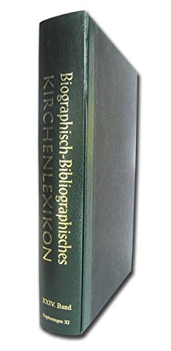 Beispielbild fr Biographisch-Bibliographisches Kirchenlexikon. Ein theologisches Nachschlagewerk. : Ergnzungen 11 zum Verkauf von Buchpark