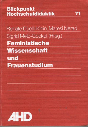 Beispielbild fr Hochschuldidaktik und universitre Weiterbildung. [Arbeitsgemeinschaft fr Hochschuldidaktik]. Ingeborg Stahr (Hrsg.) / Blickpunkt Hochschuldidaktik ; H. 73 zum Verkauf von NEPO UG