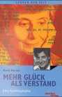 Beispielbild fr Mehr Glck als Verstand. Eine Autobiographie zum Verkauf von medimops