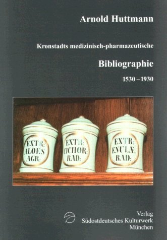 Beispielbild fr Kronstadts medizinisch-pharmazeutische Bibliographie der Jahre 1530 - 1930. zum Verkauf von Grammat Antiquariat