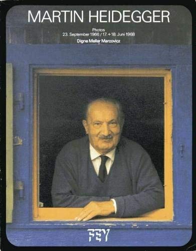 Martin Heidegger. Photos (vom) 23. September 1966 (und) 16. und 17. Juni 1968