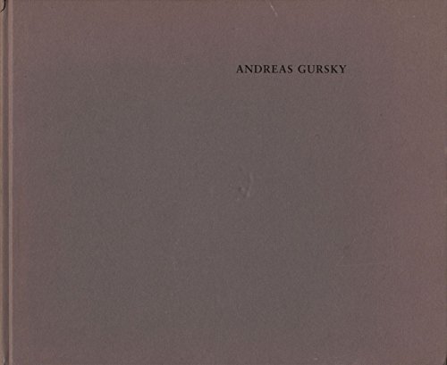 Stock image for Andreas Gursky for sale by ANARTIST