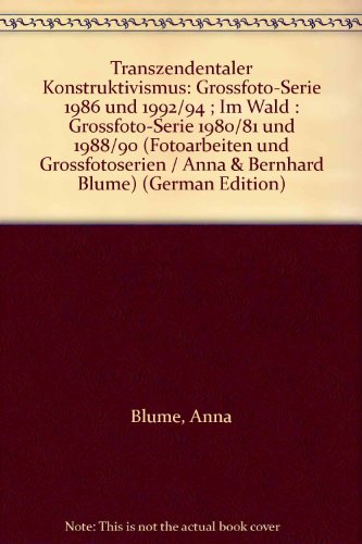 9783883752211: Anna Und Bernhard Blume: Photoworks Volume 3