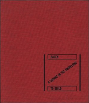 Stock image for To build a square in the Rhineland = Ein Quadrat im Rheinland bauen. [Hrsg. von der Gesellschaft fr Moderne Kunst am Museum Ludwig Kln anllich der Verleihung des 2. Wolfgang-Hahn-Preises an Lawrence Weiner am 8. November 1995] for sale by Antiquariat  Udo Schwrer