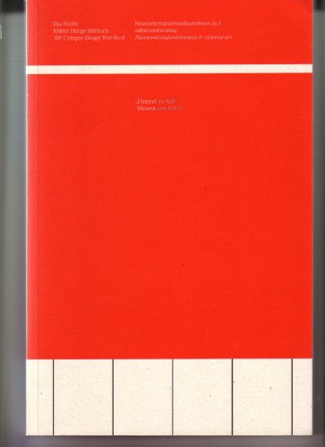 9783883753003: Jahrbuch des Klner Fachbereich Design: Himmel und ad. Dt. /Engl.