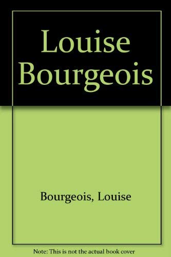Louise Bourgeois: Blue Days and Pink Days (9783883753638) by Thomas Kellein