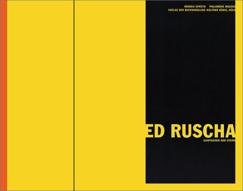 9783883754314: Gunpowder and Stains: Ed Ruscha (Art Catalogue)