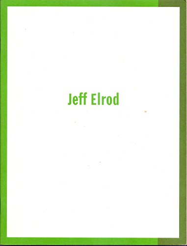 Stock image for Jeff Elrod for sale by ANARTIST