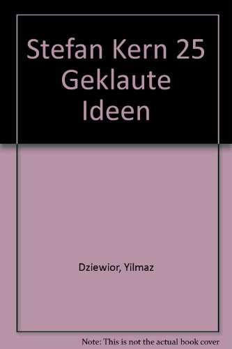 Stefan Kern "25 Geklaute Ideen" (9783883755892) by Dziewior, Yilmaz; Luckow, Dirk; Kern, Stefan