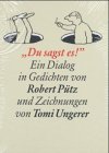 " Du sagst es! " (9783883757766) by Tomi Ungerer