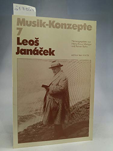 Beispielbild fr Musik-Konzepte, 7. Leos Jancek. zum Verkauf von Musikantiquariat Bernd Katzbichler