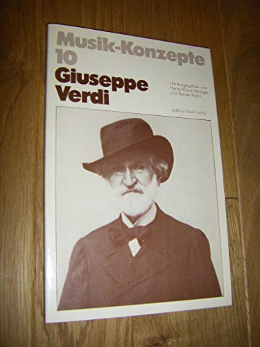 9783883770161: Musik-Konzepte 10: Giuseppe Verdi