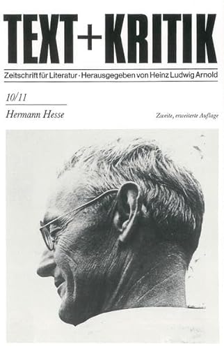 Stock image for Hermann Hesse (Text & Kritik) for sale by German Book Center N.A. Inc.