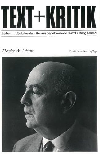 9783883771564: Theodor W. Adorno