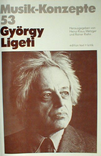 Beispielbild fr Gyrgy Ligeti zum Verkauf von medimops