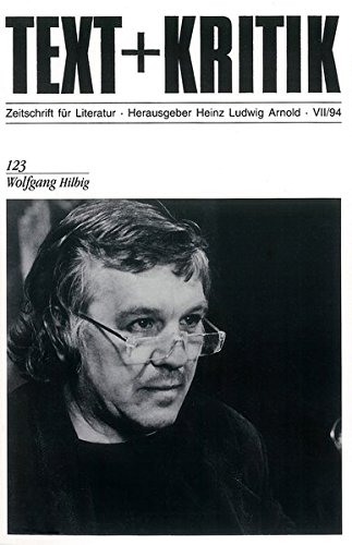 9783883774701: Wolfgang Hilbig (Text & Kritik)