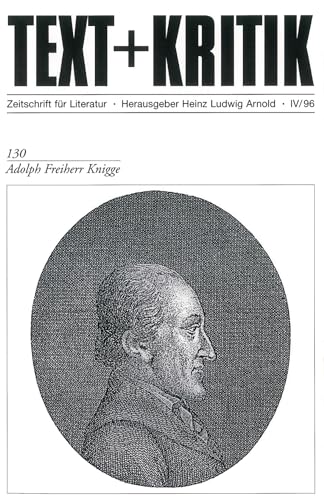 9783883775197: Adolph Freiherr Knigge