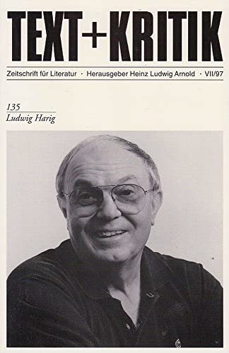 Stock image for Ludwig Harig (Text & Kritik Nr. 135) for sale by German Book Center N.A. Inc.