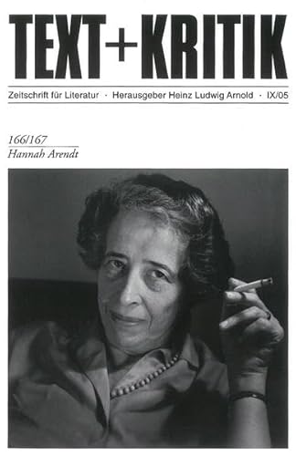 Hannah Arendt TEXT+KRITIK 166 167 - Gerrit-Jan Berendse