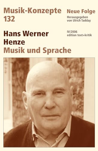 9783883778303: Hans Werner Henze: Musik und Sprache