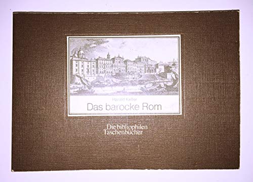 Stock image for Das barocke Rom in Kupferstich-Veduten for sale by medimops