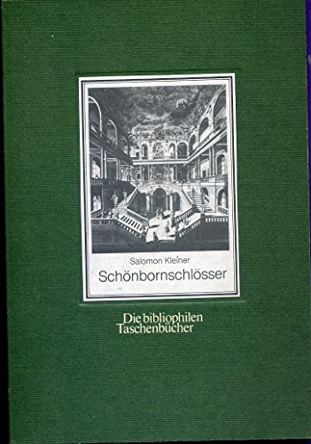 Stock image for Schnbornschlsser Drei Vedutenfolgen aus den Jahren 1726-31 (Mit einem Nachwort von Harald Keller) for sale by Antiquariat Smock
