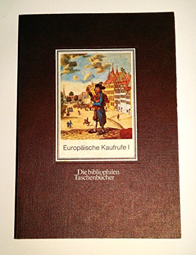 Stock image for Europische Kaufrufe - 1. Band for sale by Bcherpanorama Zwickau- Planitz