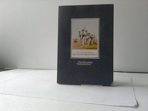 Beispielbild fr Das deutsche Bundesheer II : Sachsen - Thringische Staaten - Anhalt - Hessen-Kassel zum Verkauf von JARE Inc. dba Miles Books