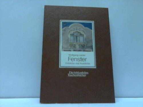 Stock image for Fenster. Einblicke u. Ausblicke. for sale by Neusser Buch & Kunst Antiquariat