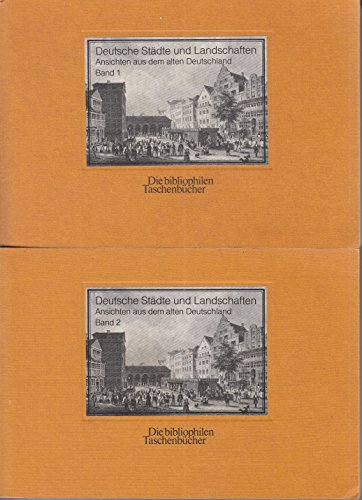 Beispielbild fr Deutsche Stdte und Landschaften. Ansichten aus dem alten Deutschland. (2 Bnde in VORZUGSAUSGABE). zum Verkauf von Antiquariat Matthias Wagner