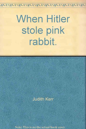 Beispielbild fr When Hitler Stole Pink Rabbit zum Verkauf von medimops