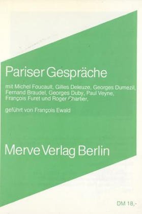 Stock image for Pariser Gesprche. for sale by Antiquariat & Verlag Jenior