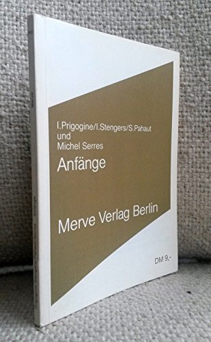 9783883960807: Anfnge: Die Dynamik - von Leibniz zu Lukrez