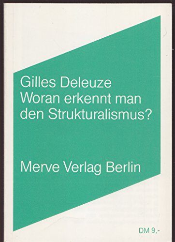 Stock image for Woran erkennt man den Strukturalismus? for sale by GreatBookPrices