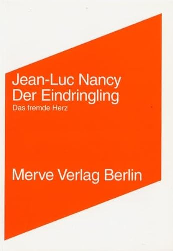 Imagen de archivo de Der Eindringling / L' Intrus -Language: german a la venta por GreatBookPrices