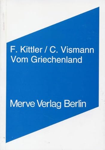 9783883961736: Vom Griechenland: 240