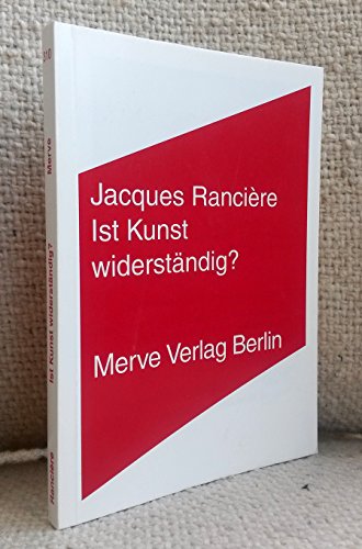 Imagen de archivo de Ist Kunst widerstndig? -Language: german a la venta por GreatBookPrices
