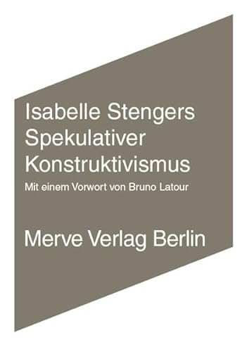 Beispielbild fr Spekulativer Konstruktivismus. zum Verkauf von Antiquariat & Verlag Jenior