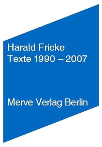 Beispielbild fr Texte 1990-2007 zum Verkauf von medimops