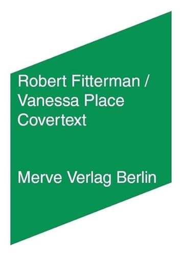 Stock image for Covertext: Anmerkungen zu Konzeptualismen for sale by Kalligramm