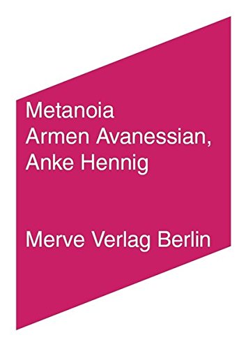 Stock image for Metanoia: Spekulative Ontologie der Sprache for sale by medimops