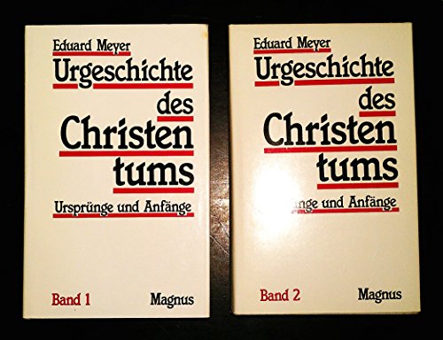 9783884001189: Ursprung und Anfnge des Christentums