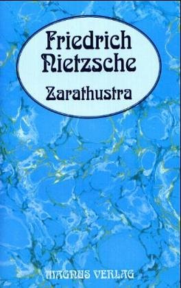 Stock image for Zarathustra for sale by medimops