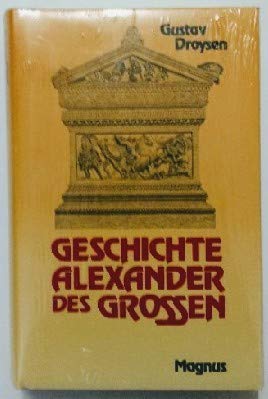 Beispielbild fr Geschichte Alexander des Groen zum Verkauf von Antiquariat Armebooks